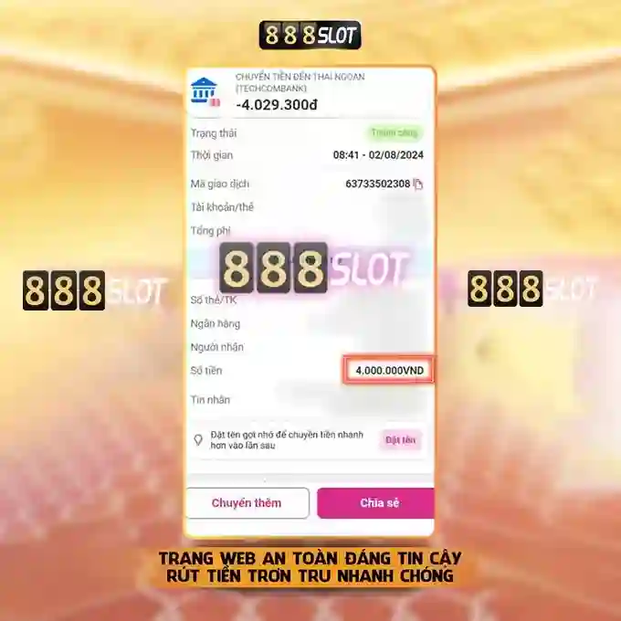 888slot - Trải nghiệm casino trực tuyến đáng tin cậy