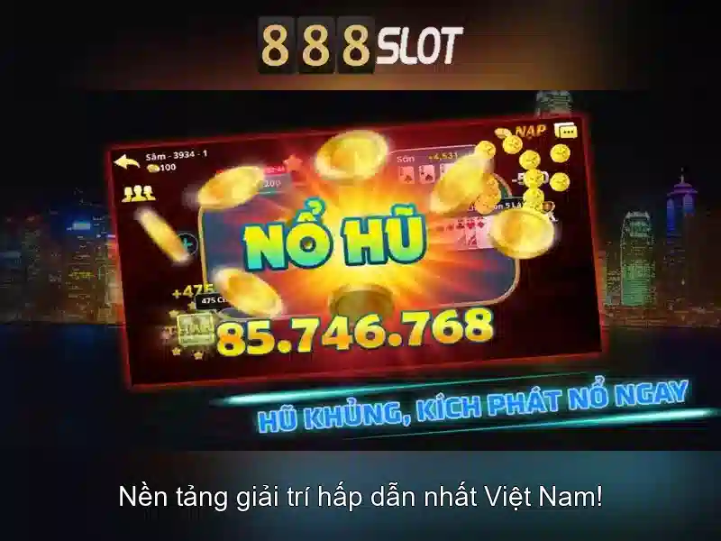 888slot - Trải nghiệm chơi slot trực tuyến tuyệt vời